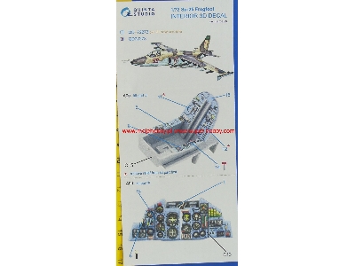 Sukhoi Su-25 - 3d-printed & Coloured Interior (For Zvezda Kits) - zdjęcie 11