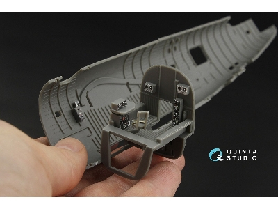 Consolidated B-24 D/H Liberator - 3d-printed & Coloured Interior (For Airfix Kits) - zdjęcie 6
