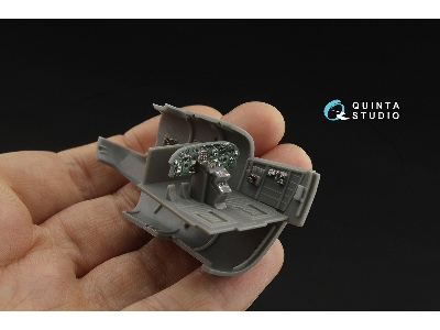 Consolidated B-24 D/H Liberator - 3d-printed & Coloured Interior (For Airfix Kits) - zdjęcie 7