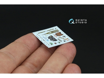Supermarine Spitfire Mk.Vb - 3d-printed & Coloured Interior On Decal Paper (For Eduard Kits) - zdjęcie 4