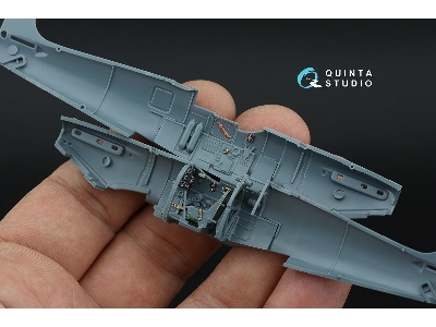 Supermarine Spitfire Mk.Vb - 3d-printed & Coloured Interior On Decal Paper (For Eduard Kits) - zdjęcie 5