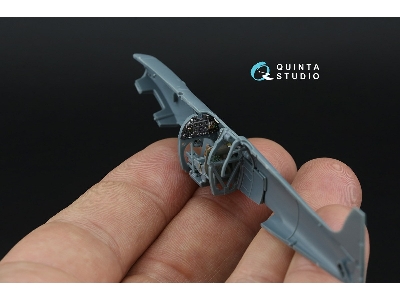 Supermarine Spitfire Mk.Vb - 3d-printed & Coloured Interior On Decal Paper (For Eduard Kits) - zdjęcie 6