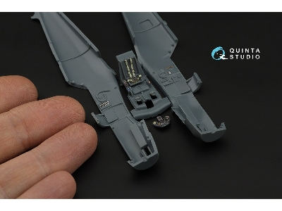 Messerschmitt Bf-109 K-4 - 3d-printed & Coloured Interior On Decal Paper (For Eduard Kits) - zdjęcie 5