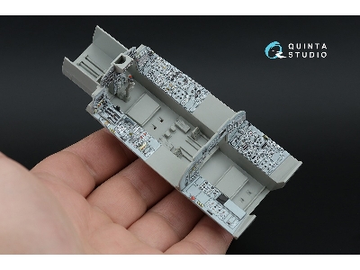 Panavia Tornado Gr.1 - 3d-printed & Coloured Interior With 3d-printed Parts (Small Version / For Italeri Kits) - zdjęcie 9