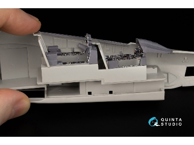 Mcdonnell Douglas Rf-4 C Phantom Ii (Late Without Dmas) - 3d-printed & Coloured Interior With 3d-printed Parts (Small Version / 
