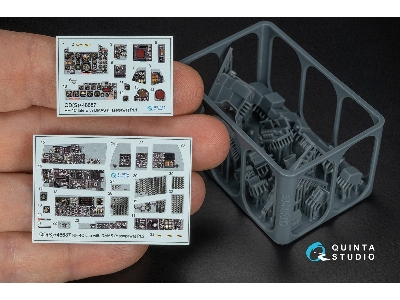 Mcdonnell Douglas Rf-4 C Phantom Ii (Late With Dmas) - 3d-printed & Coloured Interior With 3d-printed Parts (Small Version / For
