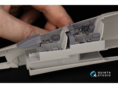 Mcdonnell Douglas Rf-4 C Phantom Ii (Late With Dmas) - 3d-printed & Coloured Interior With 3d-printed Parts (Small Version / For