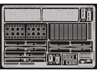  P-47D gun bay 1/32 - Trumpeter - blaszki - zdjęcie 3