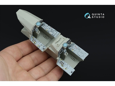 Eurofighter Typhoon Ef-2000 B / T Twin-seater - 3d-printed & Coloured Interior (For Trumpeter Kits / Small Version) - zdjęcie 9