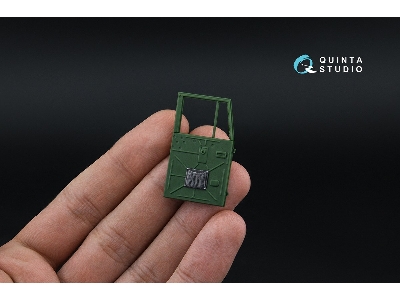 Kraz-255b - 3d-printed & Coloured Interior (Small Version / For Roden Kits) - zdjęcie 8