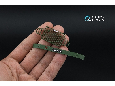 Kraz-255b - 3d-printed & Coloured Interior (Small Version / For Roden Kits) - zdjęcie 10