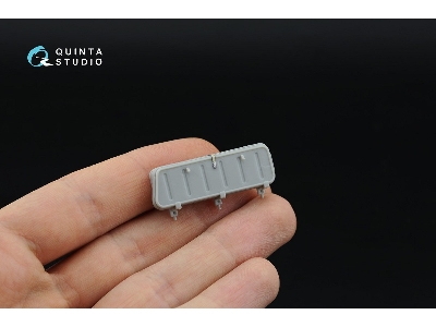 Toyota Fj43 Land Cruiser Series - 3d-printed & Coloured Interior (Small Version / For Ak Interactive Kits) - zdjęcie 9