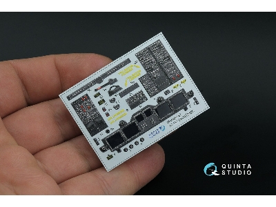 Bell Uh-1 Y Venom - 3d-printed & Coloured Interior (Small Version / For Academy Kits) - zdjęcie 3
