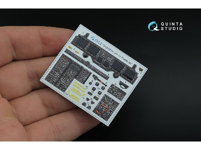 Bell Uh-1 Y Venom - 3d-printed & Coloured Interior (Small Version / For Trumpeter Kits) - zdjęcie 2