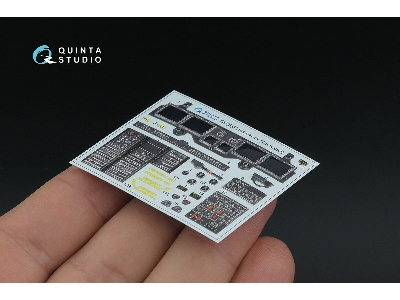 Bell Uh-1 Y Venom - 3d-printed & Coloured Interior (Small Version / For Trumpeter Kits) - zdjęcie 4