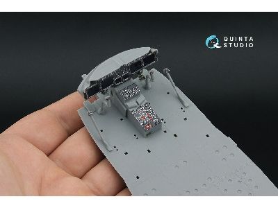 Bell Uh-1 Y Venom - 3d-printed & Coloured Interior (Small Version / For Trumpeter Kits) - zdjęcie 6