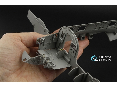 Heinkel He-111 H-6 - 3d-printed & Coloured Interior (Small Version / For Border Model Kits) - zdjęcie 6
