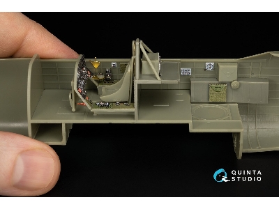 Vultee Mk.Ii Vengeance - 3d-printed & Coloured Interior (Small Version / For Dora Wings Kits) - zdjęcie 4