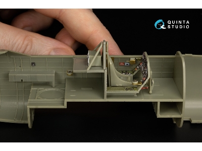 Vultee Mk.Ii Vengeance - 3d-printed & Coloured Interior (Small Version / For Dora Wings Kits) - zdjęcie 6