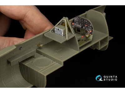 Vultee Mk.Ii Vengeance - 3d-printed & Coloured Interior (Small Version / For Dora Wings Kits) - zdjęcie 7