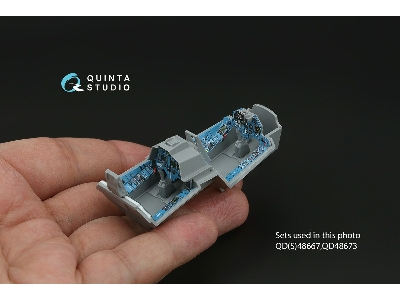 Sukhoi Su-30 Sm - 3d-printed & Coloured Interior Small Version (For Zvezda Kits) - zdjęcie 6