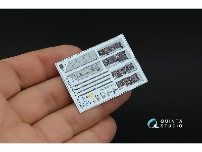 Lockheed Martin F-16 I Sufa - 3d-printed & Coloured Interior (Small Version / For Gwh Kits) - zdjęcie 6
