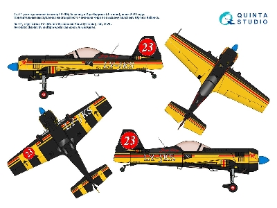 Sukhoi Su-31 Around The World Part 1 With 3d-printed And Fiberglass Resin Parts (For Quinta Studio Kits) - zdjęcie 3