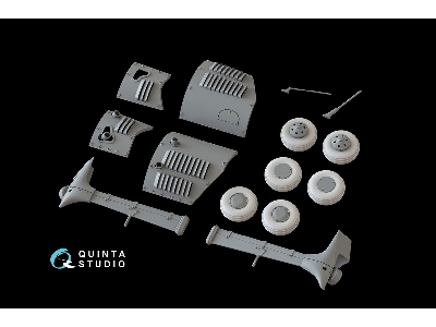 Sukhoi Su-31 Around The World Part 1 With 3d-printed And Fiberglass Resin Parts (For Quinta Studio Kits) - zdjęcie 12