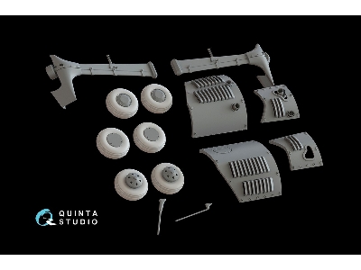 Sukhoi Su-31 Around The World Part 1 With 3d-printed And Fiberglass Resin Parts (For Quinta Studio Kits) - zdjęcie 13