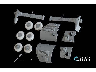 Sukhoi Su-31 Around The World Part 1 With 3d-printed And Fiberglass Resin Parts (For Quinta Studio Kits) - zdjęcie 14