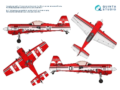 Sukhoi Su-31 Around The World Part 1 With 3d-printed And Fiberglass Resin Parts (For Quinta Studio Kits) - zdjęcie 15