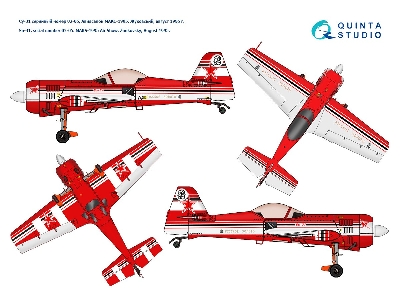 Sukhoi Su-31 Around The World Part 1 With 3d-printed And Fiberglass Resin Parts (For Quinta Studio Kits) - zdjęcie 16