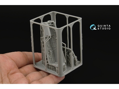 Sukhoi Su-30 Sm - Complete Wheel Wells With 3d-printed Resin Parts (For Zvezda Kits) - zdjęcie 5
