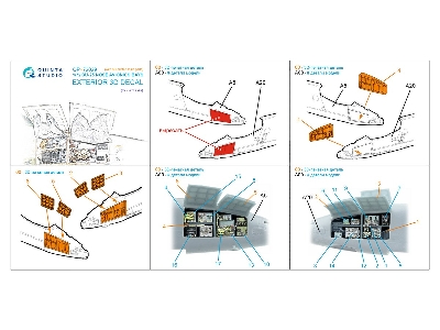 Sukhoi Su-25 Frogfoot - Nose Avionics Bays (For Zvezda Kits) - zdjęcie 9