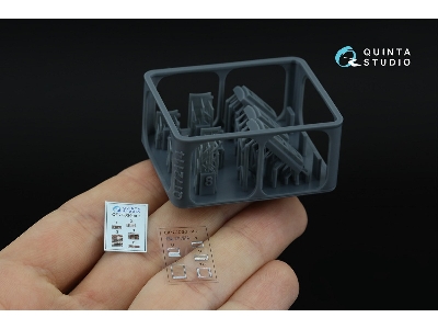 Sukhoi Su-25 Frogfoot - Dorsal Avionics Bays (For Zvezda Kits / With 3d-printed Parts) - zdjęcie 2