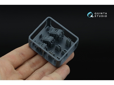 Sukhoi Su-25 Frogfoot - Dorsal Avionics Bays (For Zvezda Kits / With 3d-printed Parts) - zdjęcie 7
