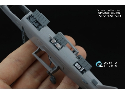 Sukhoi Su-25 Frogfoot - Dorsal Avionics Bays (For Zvezda Kits / With 3d-printed Parts) - zdjęcie 9