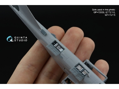Sukhoi Su-25 Frogfoot - Dorsal Avionics Bays (For Zvezda Kits / With 3d-printed Parts) - zdjęcie 10