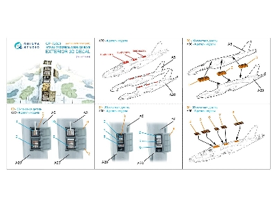 Sukhoi Su-25 Frogfoot - Dorsal Avionics Bays (For Zvezda Kits / With 3d-printed Parts) - zdjęcie 11