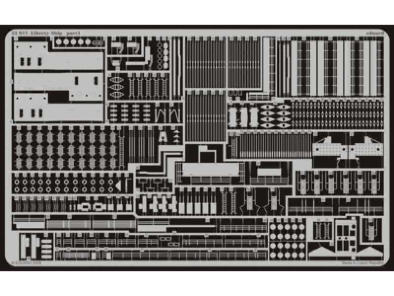  Liberty Ship 1/350 - Trumpeter - blaszki - zdjęcie 1