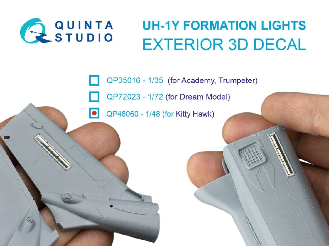 Bell Uh-1 Y Venom - Formation Lights (For Kitty Hawk Kits) - zdjęcie 1