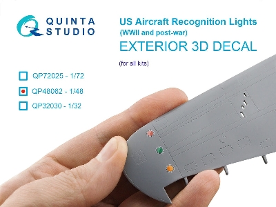 Us Aircraft Recognition Lights - Wwii And Post-war (For All Kits) - zdjęcie 1