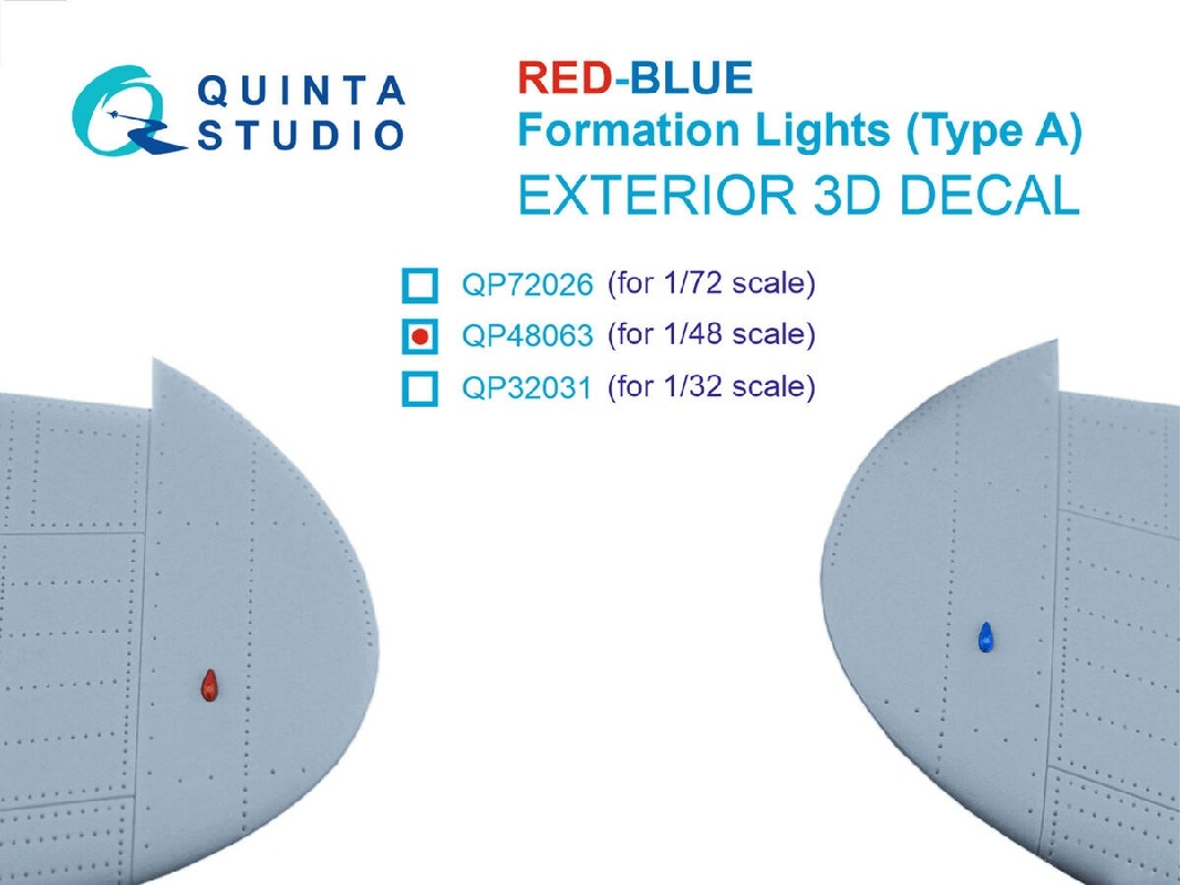 Red-blue Formation Lights - Type A (For All Kits) - zdjęcie 1