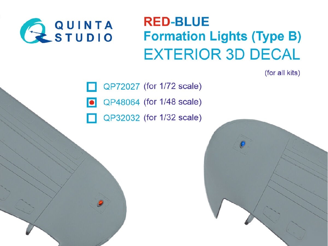 Red-blue Formation Lights - Type B (For All Kits) - zdjęcie 1