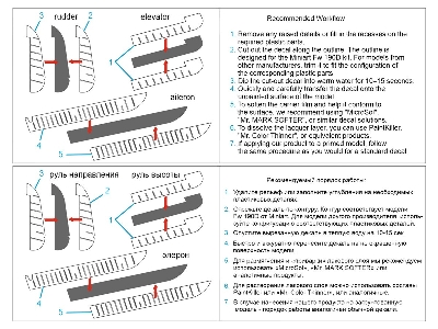 Focke-wulf Fw-190 D - Control Surfaces (For All Kits) - zdjęcie 9