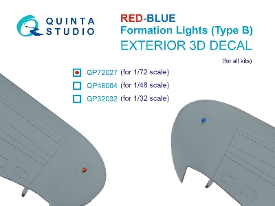Red-blue Formation Lights - Type B (For All Kits) - zdjęcie 1