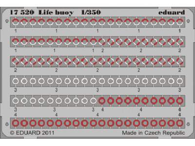  Life buoy 1/350 - blaszki - zdjęcie 1