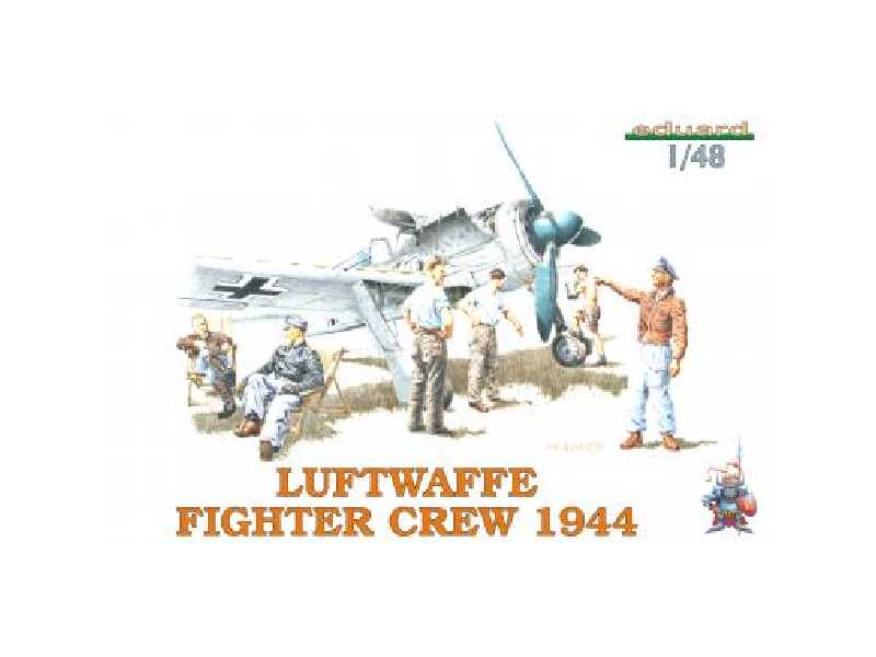 LUFTWAFFE FIGHTER CREW 1944 1/48 - figurki - zdjęcie 1 LUFTWAFFE FIGHTER CREW 1944 1/48 - figurki - zdjęcie 1