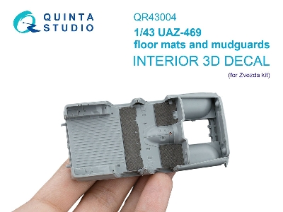 Uaz-469 - Floor Mats And Mudguards (For Zvezda Kits)) - zdjęcie 1