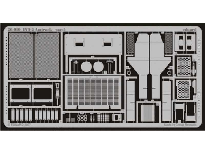  LVT-2 Amtrack 1/35 - Italeri - blaszki - zdjęcie 1
